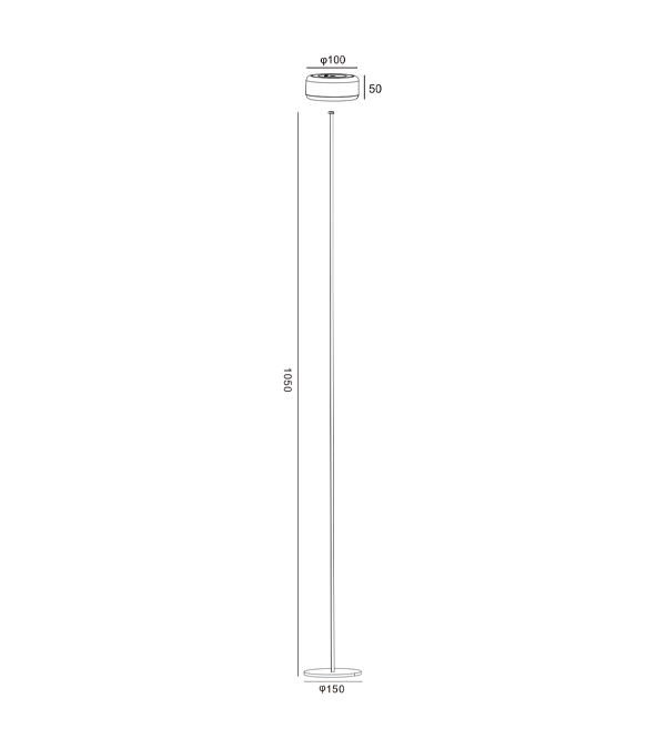 1100 High Black Body ladattava valo HR95003-1100 1100 High Black Body ladattava valo HR95003-1100