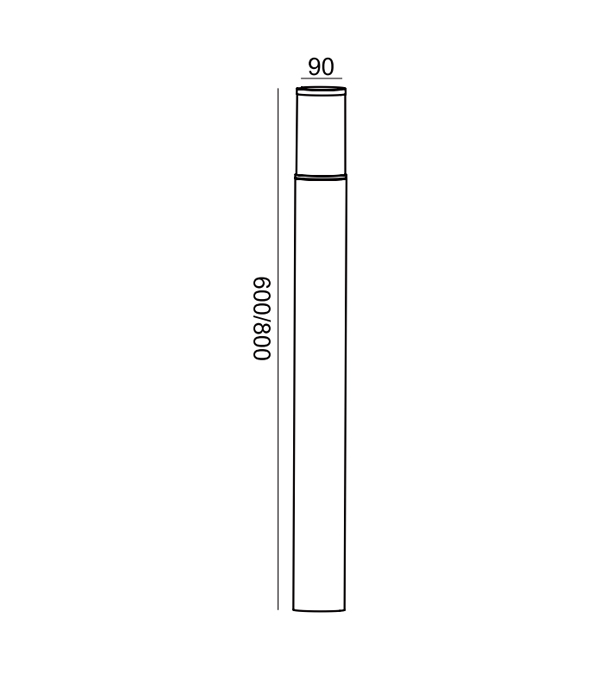LED pieni vyötäröinen puutarhavalo HR60733-800 LED pieni vyötäröinen puutarhavalo HR60733-800