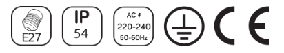 735 High Flat ladattava lamppu HR95054-735
