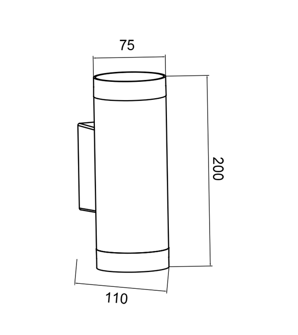 75LED punainen seinävalo HR60276-ZGB 75LED punainen seinävalo HR60276-ZGB